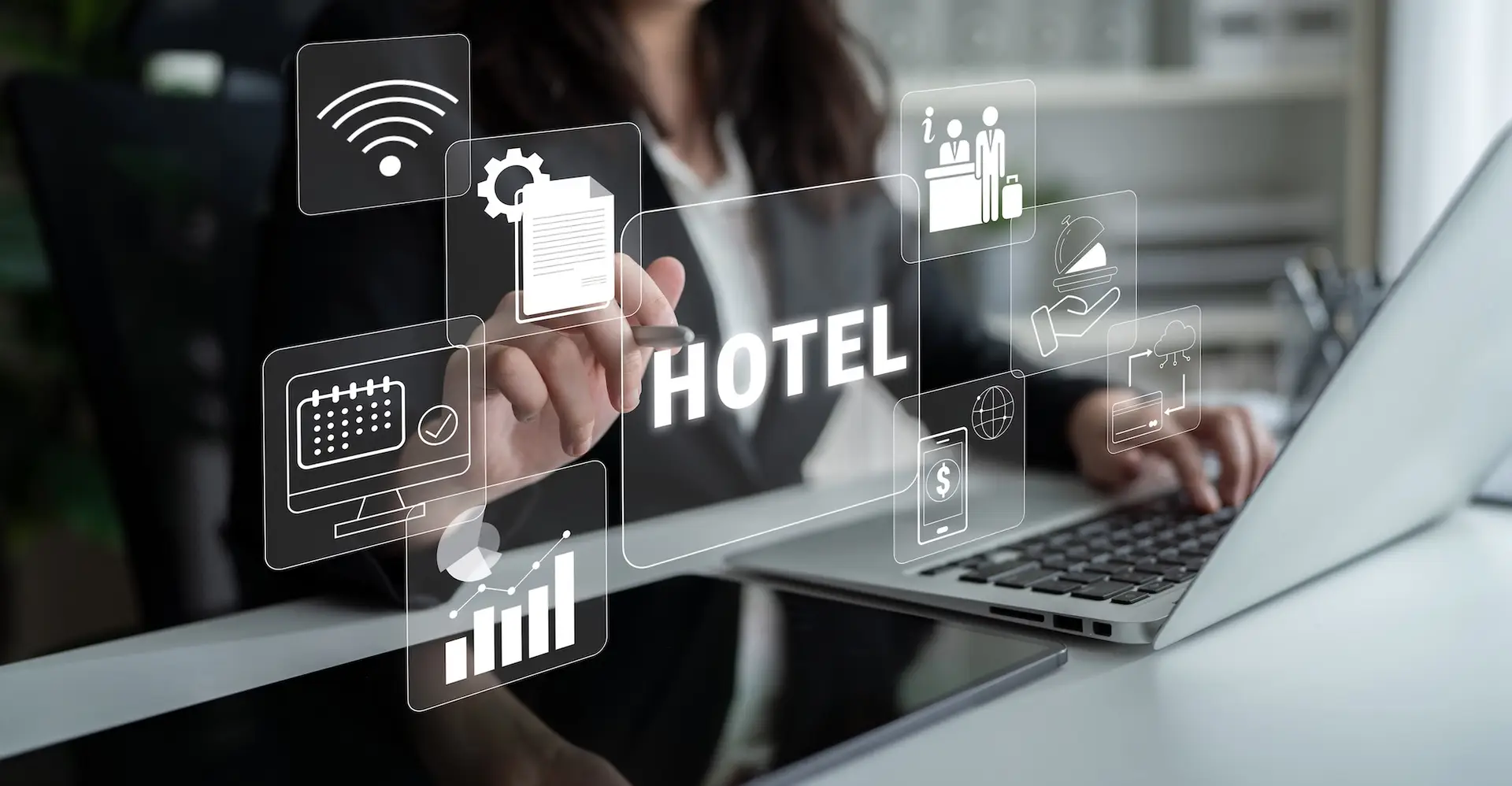 Estate manager using digital systems to oversee household operations